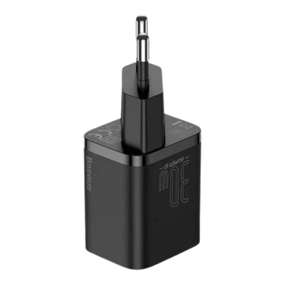 Мережевий зарядний пристрій Baseus Si 1USB-C 30W CCSUP-J01 Black